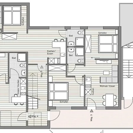 Seaside - 3 Apartment Wangerooge