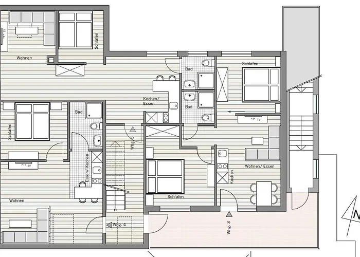 Seaside - 3 Apartman Wangerooge